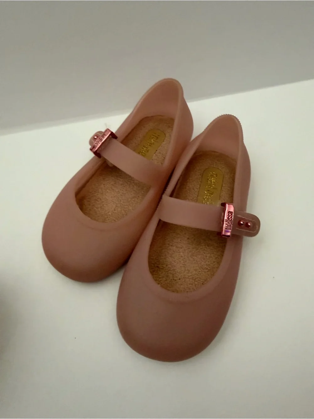 Mini Melissa little Kids Pink Shoes size 7US Pre-Owned